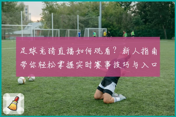 足球竞猜直播如何观看？新人指南带你轻松掌握实时赛事技巧与入口